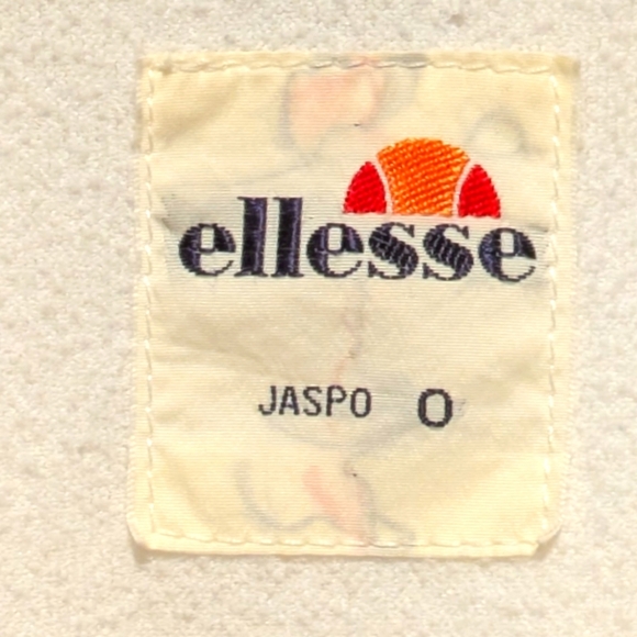 90s Ellesse Jaspo M Vintage Blue White and Red Windbreaker - SEE SIZE NOTES - Picture 4 of 9